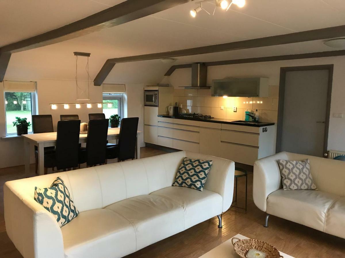 Vakantiewoning Grensgebied Groningen/Drenthe/Friesland Zevenhuizen  Exteriér fotografie